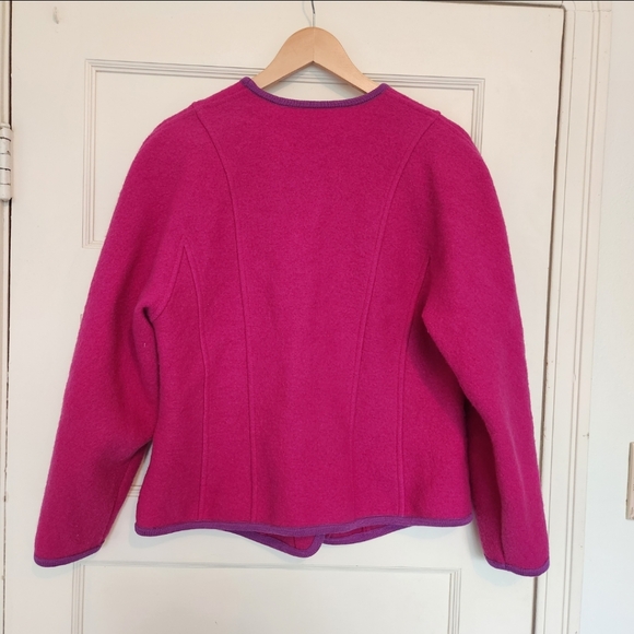 100% Wool Jacket By Geiger Women's Size Large - Picture 8 of 12